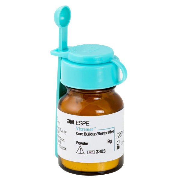 3M ESPE 3303 Vitremere Core Build-Up Restorative Powder Blue 9 Gm Bottle 3M ESPE 3303 Vitremere Core Build-Up Restorative Powder Blue 9 Gm Bottle